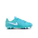 Nike Zapatos Jr Phantom Gx II Club Fg/Mg Niño Azul Talla 3.5Y