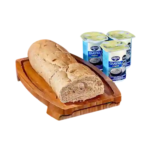 Pan Integral con Avena Alpina