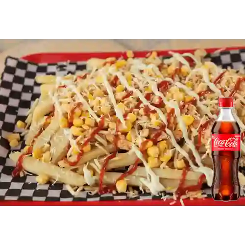 Combo Mazorcada Sencilla +Cocacola Orig 400ml
