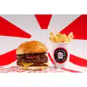 Combo Smash Double Cheese & Bacon Burger