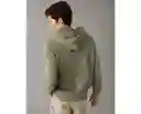 Buzo Hombre Verde Talla Small American Eagle