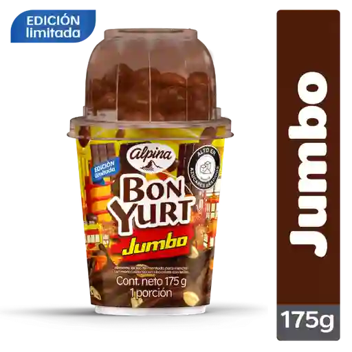 Bon Yurt Alimento Lácteo con Copa de Chocolate con Maní Jumbo