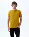 Camiseta Hombre Amarillo Talla XL 800G003_AMA160948 Americanino