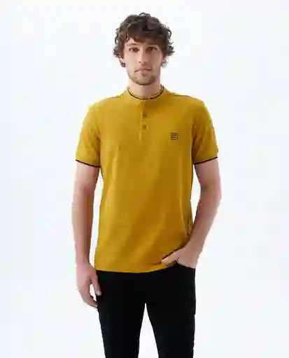 Camiseta Hombre Amarillo Talla XL 800G003_AMA160948 Americanino