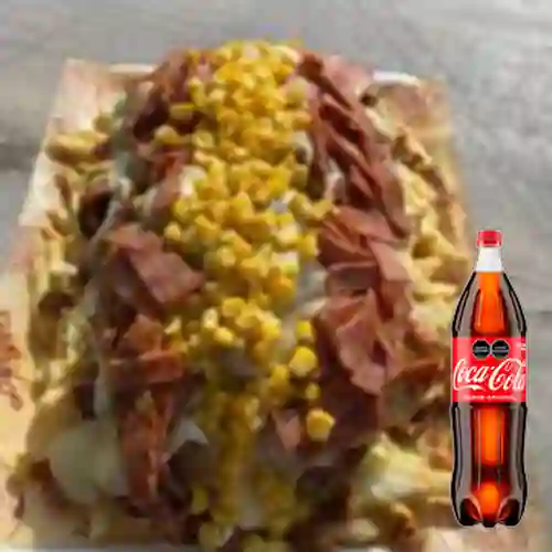 Salvajada Entera Máximo 3 Personas +CocaCola Org 1.5l