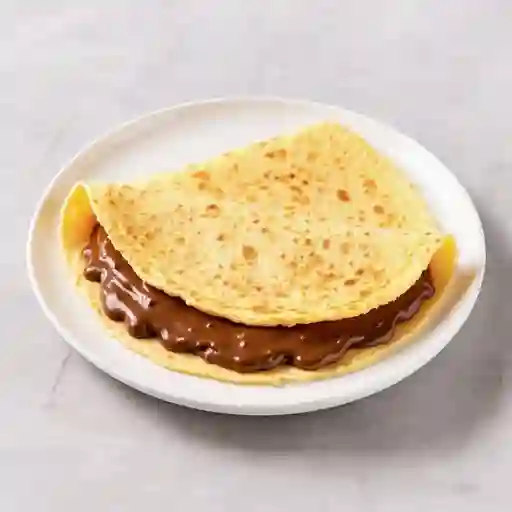 Tortilla con nutella