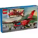 Lego Set de Construcción Avión de Rescate de Bomberos