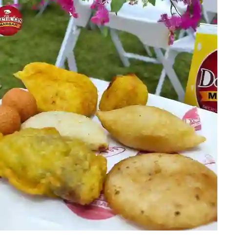 Combo típico frito x 50 unidades