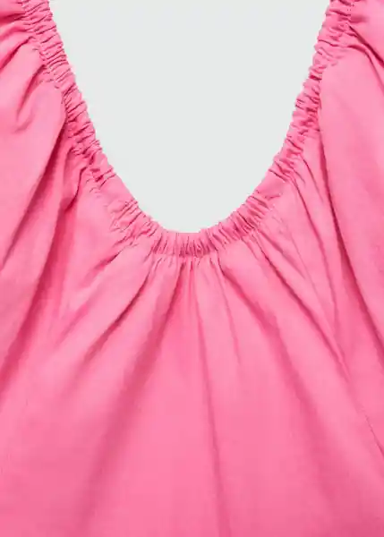 Vestido Nasti Rosa Talla M Mujer Mango