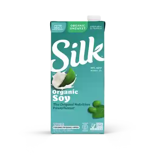 Silk Bebida de Soya Orgánica sin Endulzar