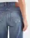 Jean Cosmo Femenino Azul Francés Talla 10 Chevignon