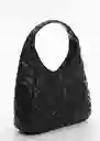 Bolso G Aries Negro Mujer Mango