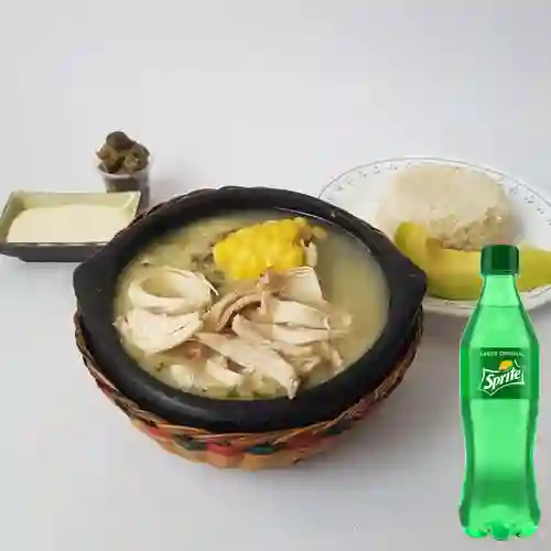 Combo Ajiaco Típico Mediano + Sprite 400ml