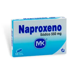 Naproxeno Mk Sódico (550 Mg) Tabletas Cubiertas