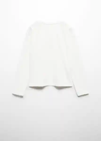 Camiseta Queen Off White Talla 08 Niña Mango