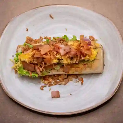 Lomo saltado dog
