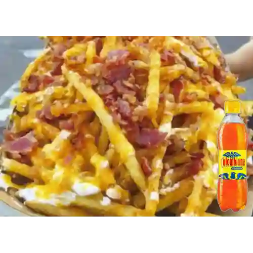 Combo Pineapple Hawaiian Fries + Colombiana 250 ml