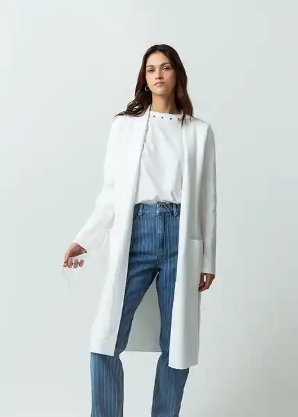 Gaban Tejido Mujer Crudo Marfil Claro Talla M 582G077 Naf Naf
