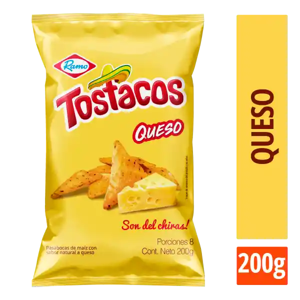 Tostacos Sabor Queso 200 g