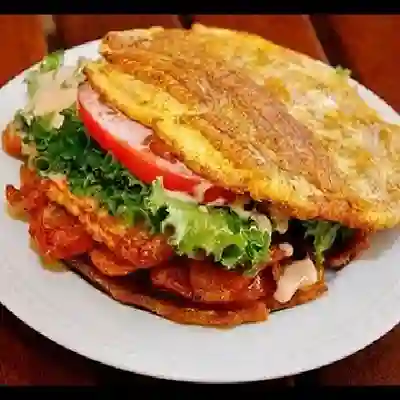 Hamburguesa de Patacón