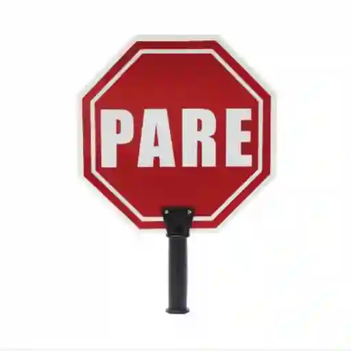 Wrk Work Señal Paleta Pare-Siga en C100 30 cm