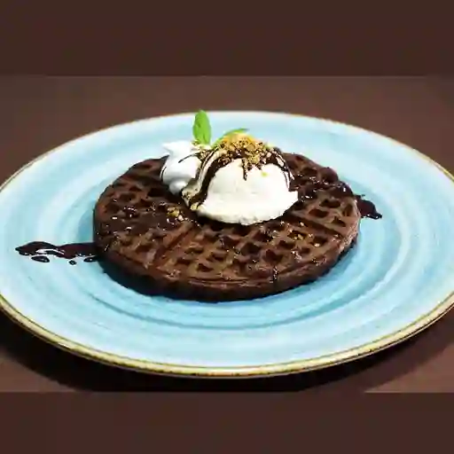 Waffle de Brownie