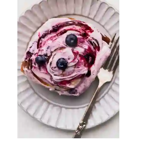 Fresas con Crema y Arandanos