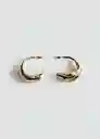 Pendientes Tina Oro Talla 99 Mujer Mango