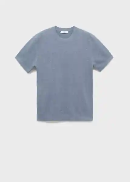 Camiseta Tricot Andrewh-H Índigo Talla XL Hombre Mango