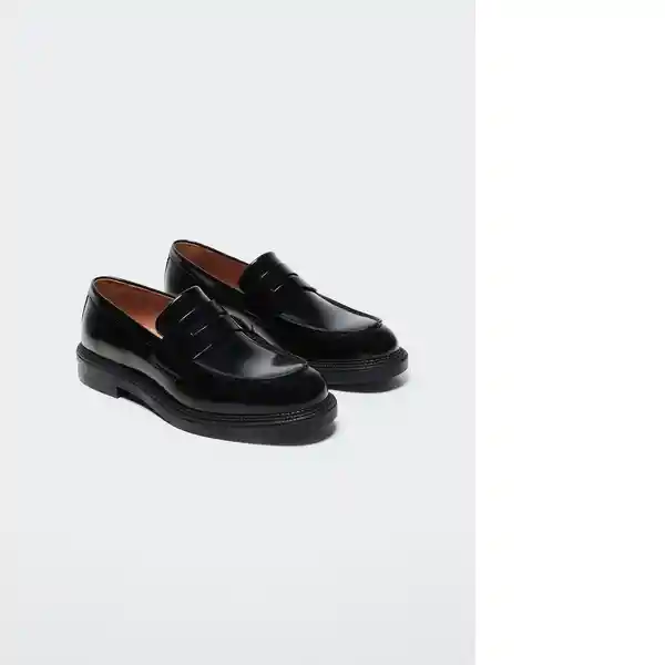 Zapato Sines Negro Talla 43 Hombre Mango