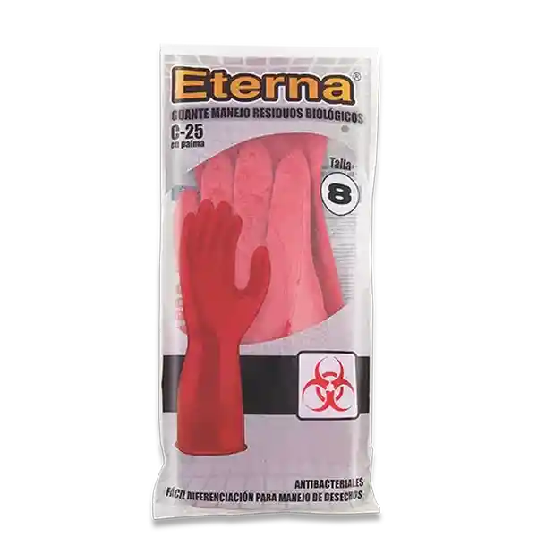 Eterna Guante Riesgo Biológico Talla 8
