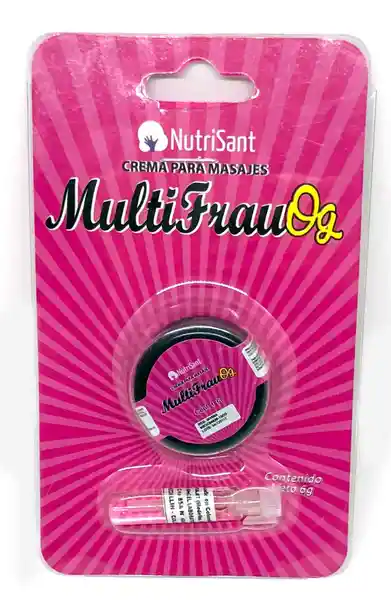 Nutri Sant Crema Para Masajes Multiorgasmos Íntimo Fraud Og 6 g