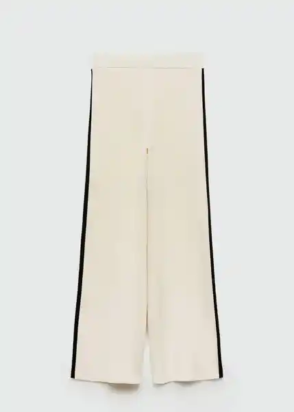 Pantalón Como Crudo Talla M Mujer Mango