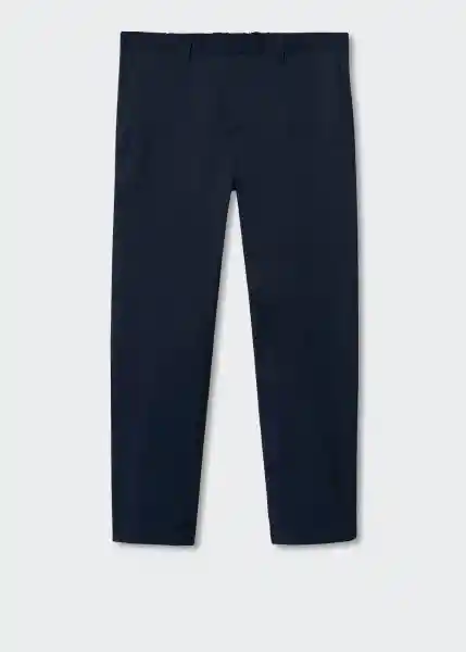 Pantalón Derry Navy Talla 42 Hombre Mango