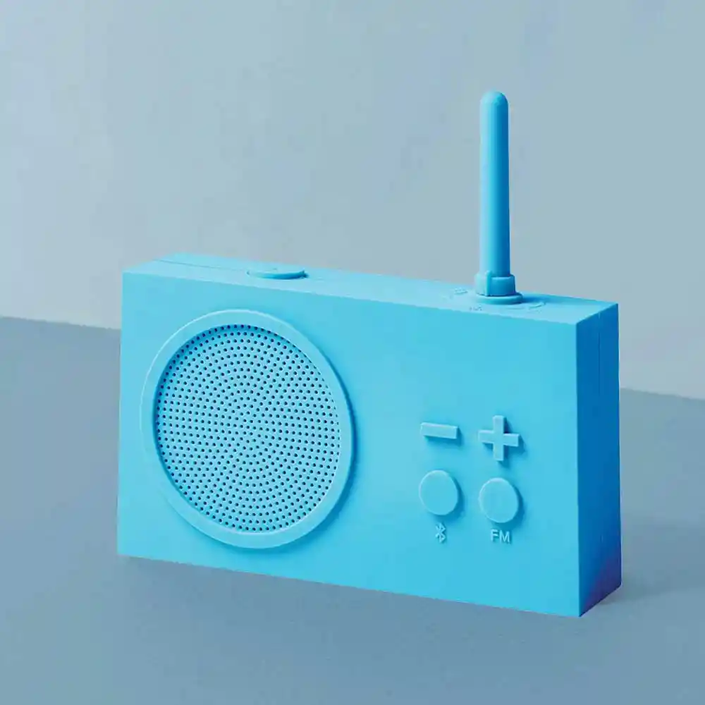 Inkanta Parlante Thyko 3 Bluetooth Fm Turquesa