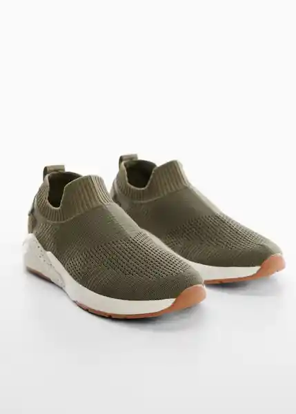 Zapatos Deportiva Luisk Khaki Talla 37 Niños Mango