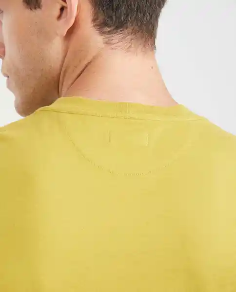 Camiseta Basic Colors Masculino Verde Palma Medio XS Chevignon