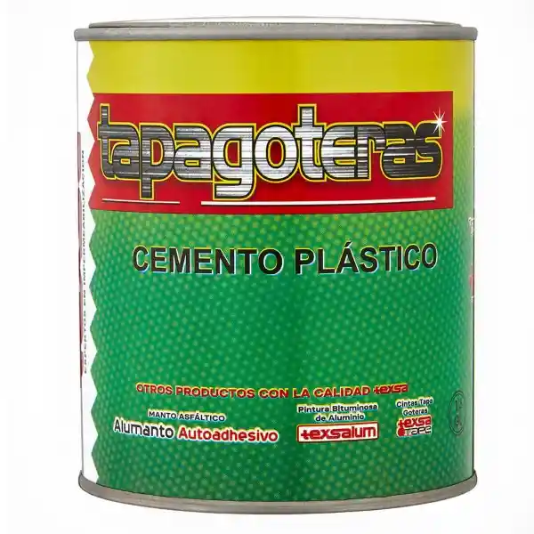 Texsa Cemento Plástico Impermeabilizante Tapagoteras