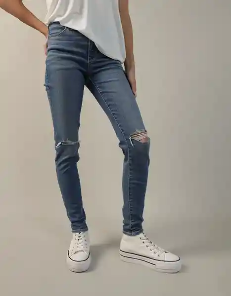 Jean Mujer Azul Talla 0 Regular American Eagle 04334973