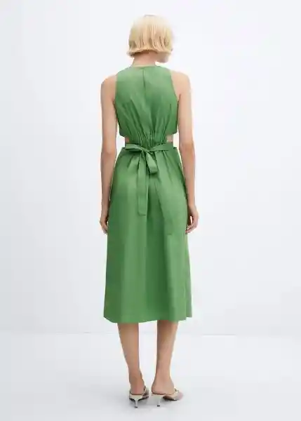 Vestido Irena-H Verde Talla XS Mujer Mango