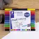 Staedtler Plumón Doble Punta Pincel Brush Lettering