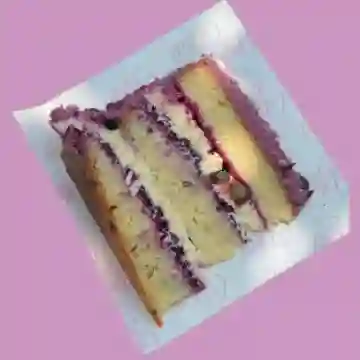 Torta de Arándanos, Porción