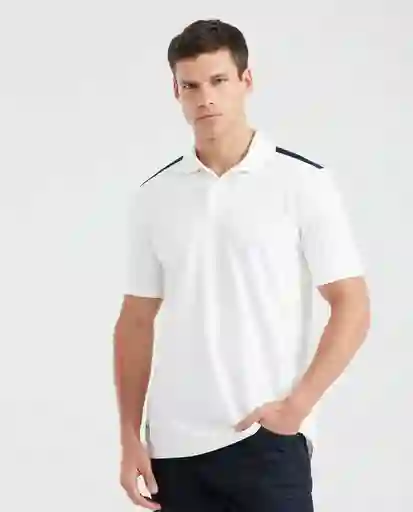 Camiseta Polo Contrast Crudo Prístino Claro XXL Chevignon