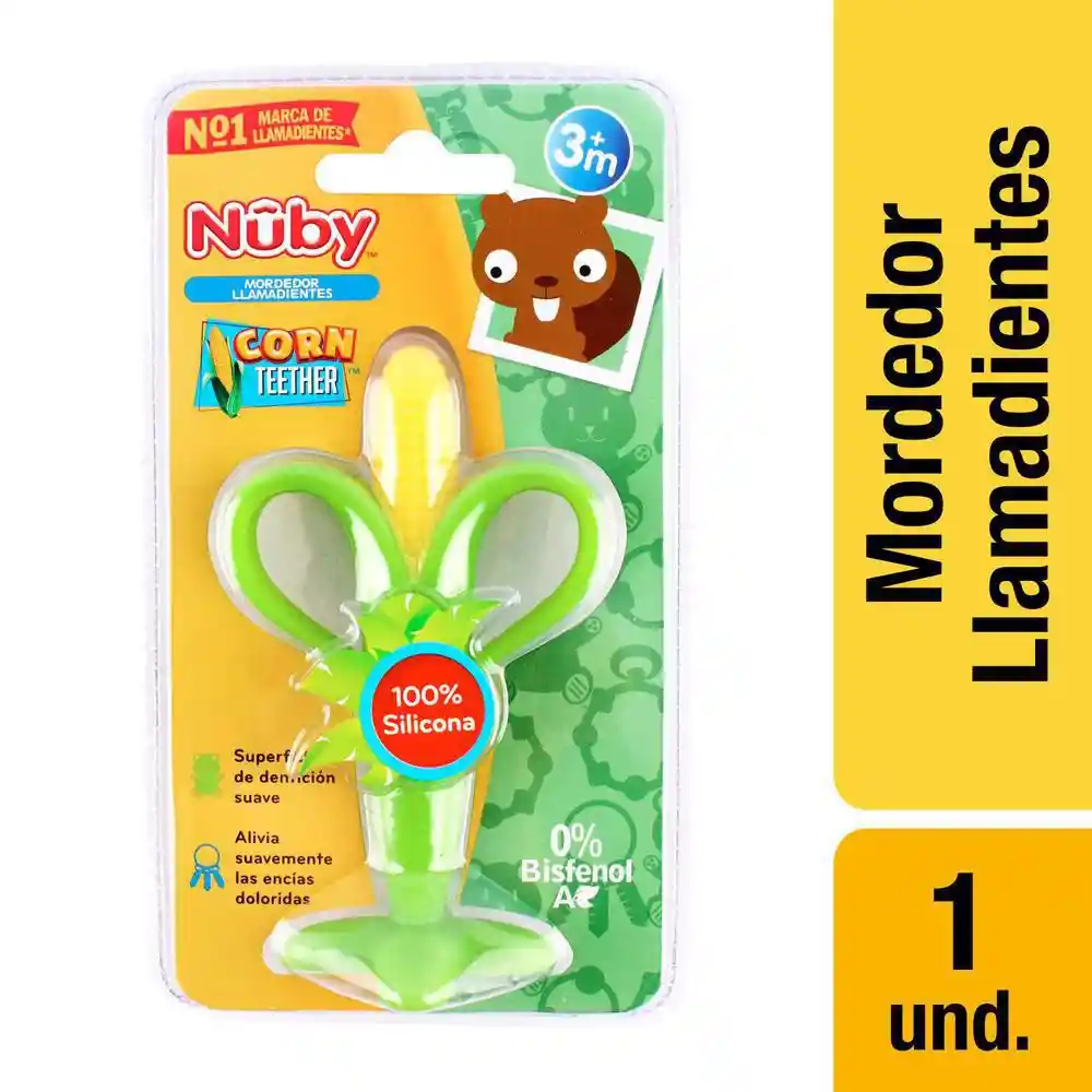 Nuby Modedor Llamadientes Corn