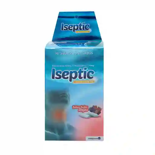 Iseptic Garganta Frutos Rojos (10 mg/1.4 mg)