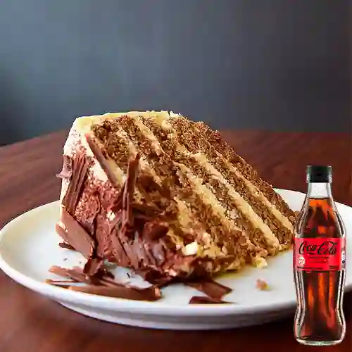 Combo Tiramisú Personal + Coca Cola Sin Azúcar 300ML