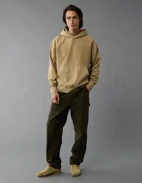Buzo Hombre Beige Talla X-SMALL 2442212 American Eagle