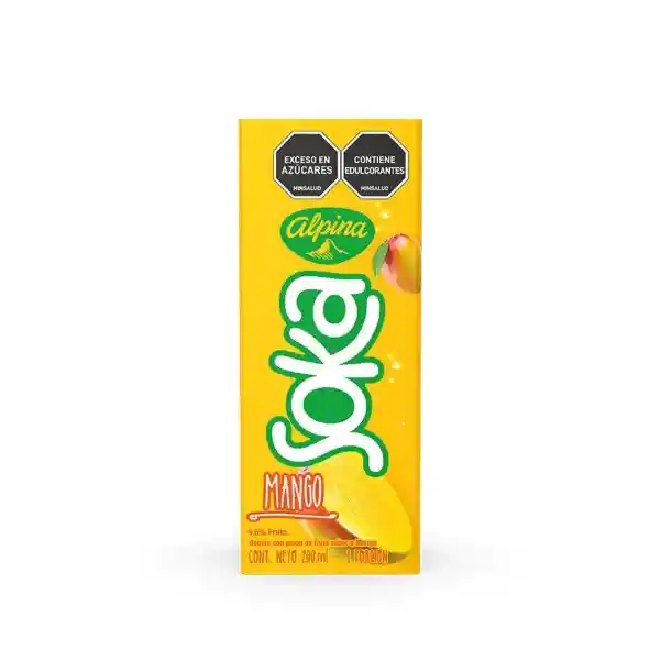 Soka Bebida Pulpa de Fruta Mango