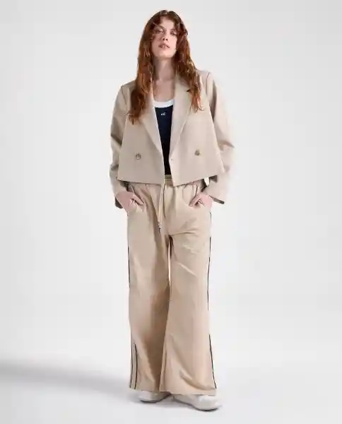 Chaqueta Mujer Caqui Talla S 629G004_CAQ150309 Americanino