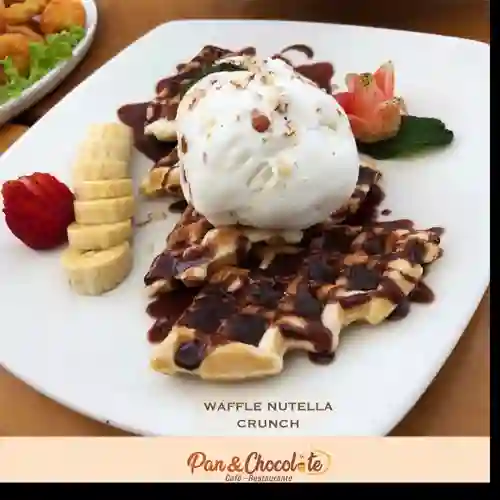 Waffle de Nutella Crunch